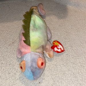 Rainbow Chamaeleon beanie baby